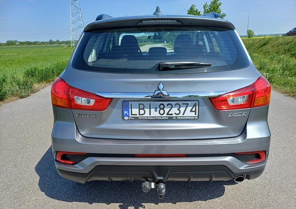 Mitsubishi ASX cena 58900 przebieg: 107700, rok produkcji 2018 z Miłosław małe 191